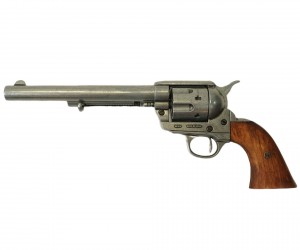 |Уценка| Макет револьвер Colt Peacemaker .45, 7½”, серый (США, 1873 г.) DE-1107-G (№ 487-УЦ)