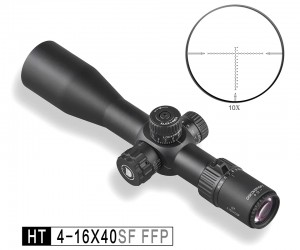 Оптический прицел Discovery HT 4-16x40SF FFP, 30 мм, на Weaver