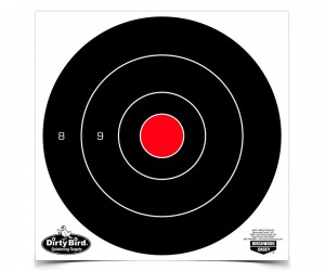 Мишень осыпающаяся Birchwood Dirty Bird Bull's-eye Target 8” (самоклеящаяся, 25 шт)