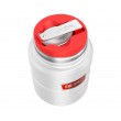 Термос для еды THERMOS KING SK-3020 RCMS 0.71L, складная ложка из нерж. стали (белый) - фото № 4