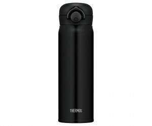 Термокружка THERMOS JNR-501 MTBK 0.5L, откидной механизм (черная)