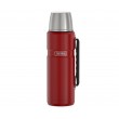 Термос для напитков THERMOS KING SK-2010 MRR 1.2L, нерж. сталь, винтовая пробка (красный) - фото № 1