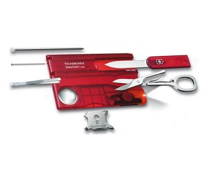 Швейцарская карта Victorinox SwissCard Lite 0.7300.T (красная)