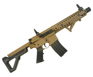 Пневматическая винтовка Crosman DPMS SBR Full Auto (M16, ★3 Дж, FDE) 4,5 мм