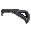 Тактическая рукоятка FMA Angled Foregrip на RIS-планку (Black) - фото № 1