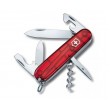 Нож складной Victorinox Spartan 1.3603.T (91 мм, полупрозрачный красный) - фото № 1