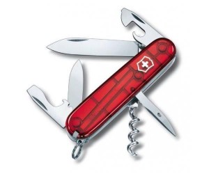 Нож складной Victorinox Spartan 1.3603.T (91 мм, полупрозрачный красный)