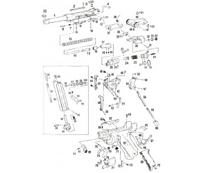 WE P-08 комплект нозл Part 20, 21, 23, 24, 25, 26, 27, 28, 29, 81