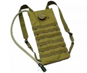 Гидратор в чехле Molle AS-BS0028, 2,5 л (песочный)