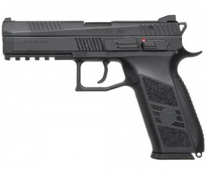 Страйкбольный пистолет KJW P-09 CZ CO₂ GBB Black