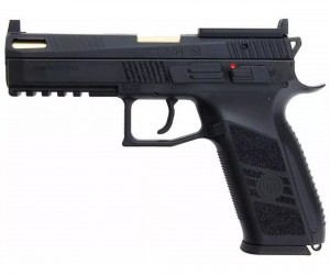 Страйкбольный пистолет KJW P-09 CZ CO₂ GBB Optics Ready