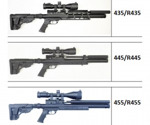 Пневматическая винтовка Jaeger SPR 435 Mini Карабин (PCP, редуктор, ствол AP292, полигонал, скл. приклад) 5,5 мм