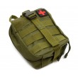 Аптечка тактическая Rusforce Emergency для хранения медикаментов, 21x15x10 см (Green) - фото № 2