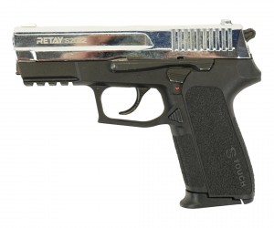 |Уценка| Охолощенный СХП пистолет Retay S2022 (Sig Sauer) 9mm P.A.K Nickel (№ 751-УЦ)