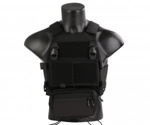 Разгрузочный жилет EmersonGear FCS Style Vest w/MK Chest Rig Set (Black)