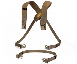 Ременно-плечевая система EmersonGear D3CRM Chest Rig X-harness kit (Coyote)