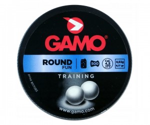 Пули Gamo Round 4,5 мм, 0,53 г (500 штук)