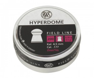 Пули RWS Hyperdome 4,5 мм, 0,36 г (200 штук)