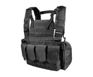 Нагрудная разгрузочная система Wartech TV-104 Chest Rig MK3 (черный)