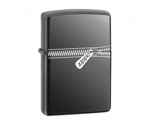 Зажигалка Zippo 21088 Zipped Black Ice